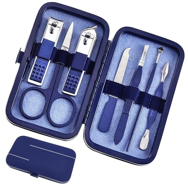 Manicure Set Personal Care Nail Clipper Kit Luxury Manicure 7 In 1